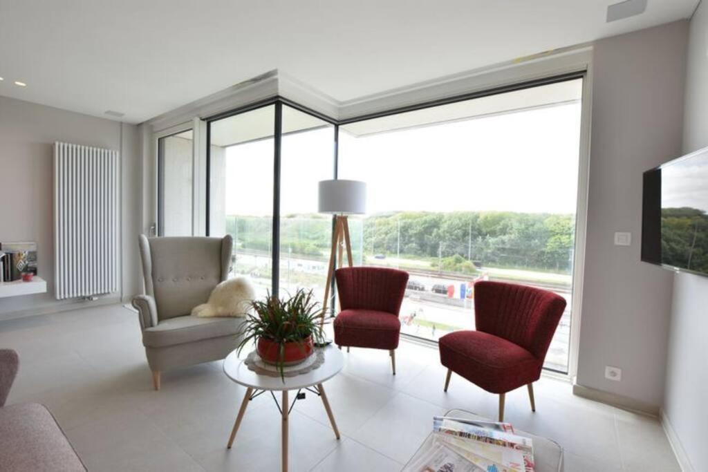 Luxe Apt In Centrum Bredene Overlooking The Dunes Экстерьер фото